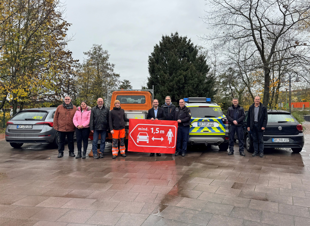 Gruppenfoto zur Kampagne_Mit Abstand unterwegs